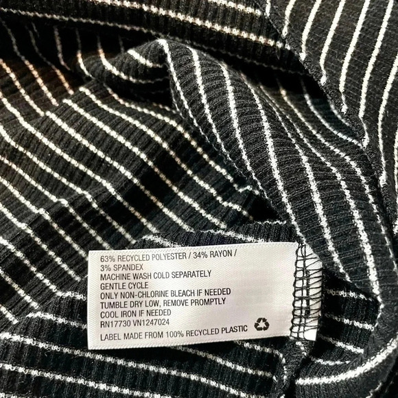 NWT La Ligne Target Striped Bodysuit - Picture 6 of 8